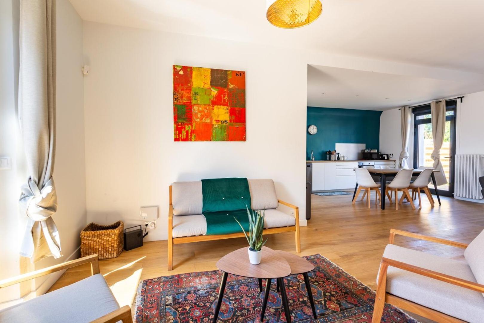 Guest house Rosalie - Maison Familiale Avec Jardin Clos-6 Pers