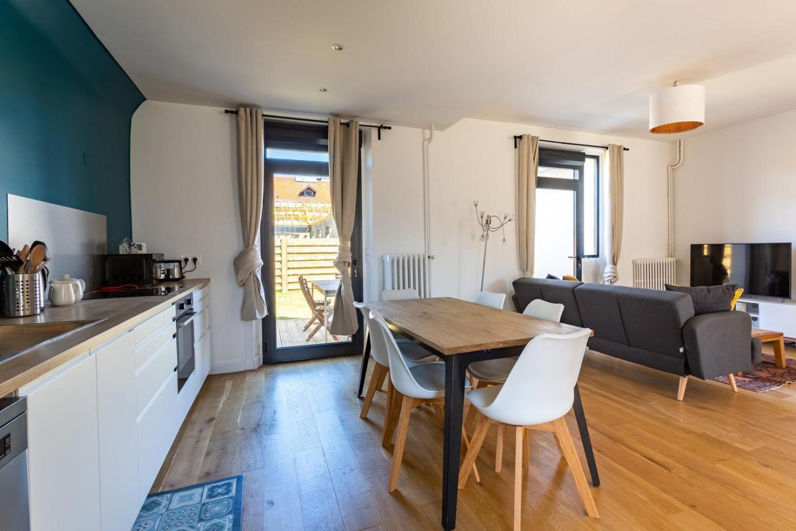 Guest house Rosalie - Maison Familiale Avec Jardin Clos-6 Pers